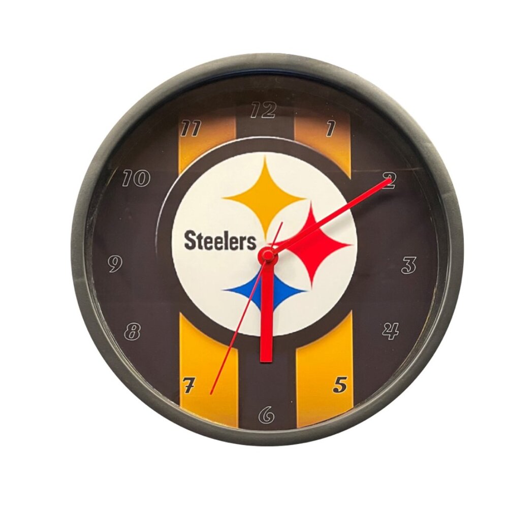 Pittsburg Steelers 9" Wall Clock